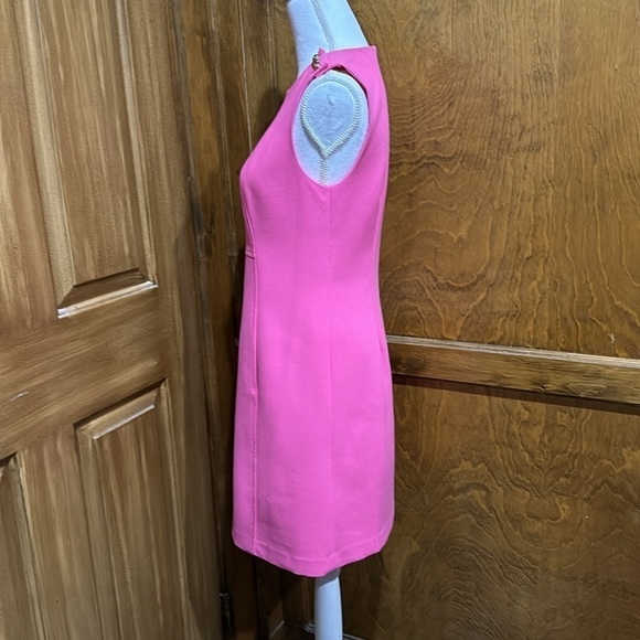 Shoshanna Dress with Gold Button Detail Size 4 - EUC - Picture 4 of 7